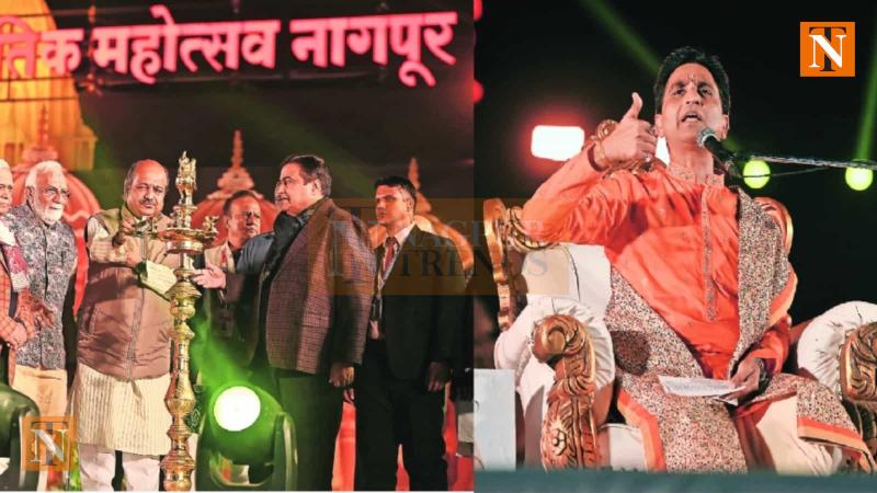 Kumar Vishwas Inspires with ‘Apne Apne Ram’ at Khasdar Sanskrutik Mahotsav 2024