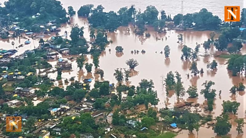 Gadchiroli Floods: 50 Families Evacuated, Traffic Halted on Major Road