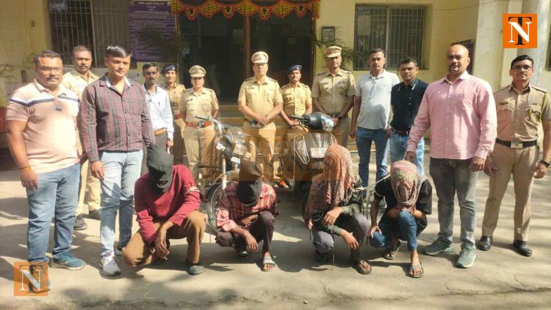 Nagpur Police Solve Rs. 1.5 Lakh Robbery, 4 Arrested, 2 Tracked to Ujjain