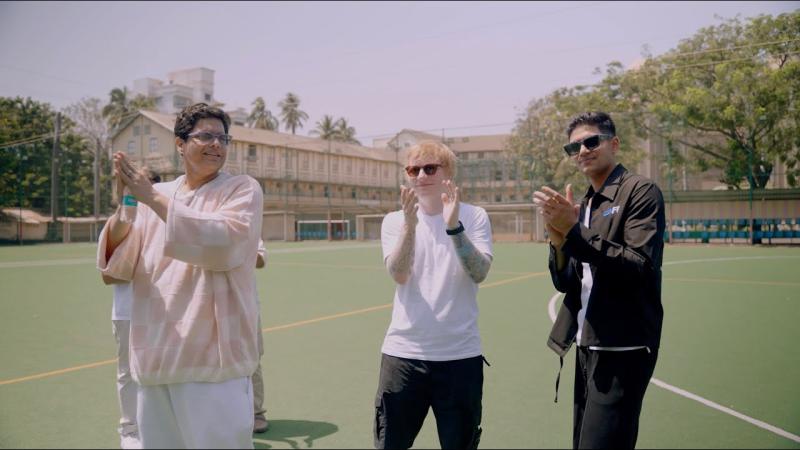 Ed Sheeran shares a Video with Shubman Gill and Tanmay Bhat on Youtube