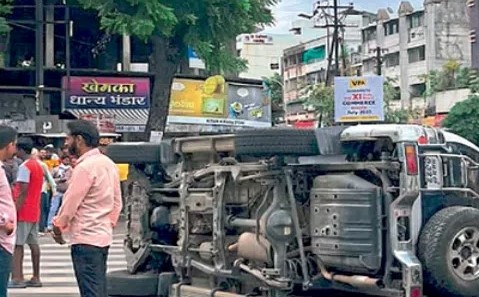 Lawyer Arrested: High-Speed SUV Triggers Deadly Collision in Ram Nagar Nagpur